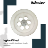 200mm Cast Nylon Heavy Duty Robot Wheel 200x40mm