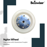 80mm Cast Nylon Heavy Duty Robot Wheel 80x40mm
