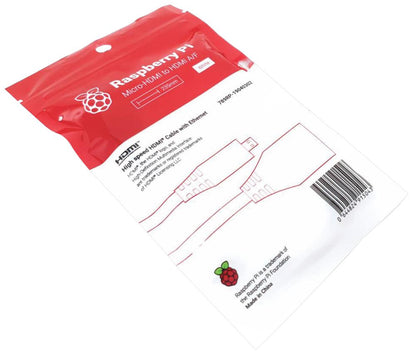 Raspberry Pi Official Micro HDMI to HDMI A/F Cable