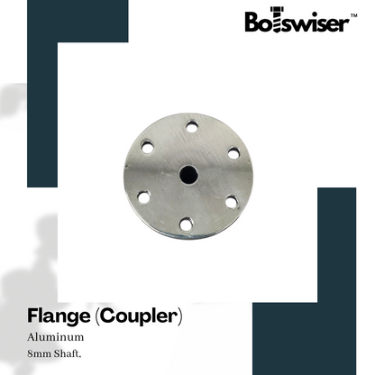 8mm Premium Aluminum Flanged Coupling for 8mm shaft - Shaft Coupler Flange