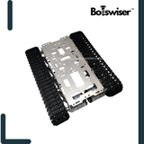 DIY CNC Metal Tank Chassis Obstacle Crossing Crawler with Shock Absorption (UNASSEMBLED)