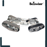 DIY 4WD CNC Metal Tank Chassis ATV Robot Track Tank Suspension Obstacle Crossing Crawler 4×4 (UNASSEMBLED)