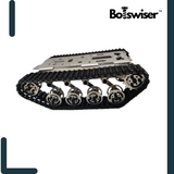 DIY CNC Metal Tank Chassis Obstacle Crossing Crawler with Shock Absorption (UNASSEMBLED)