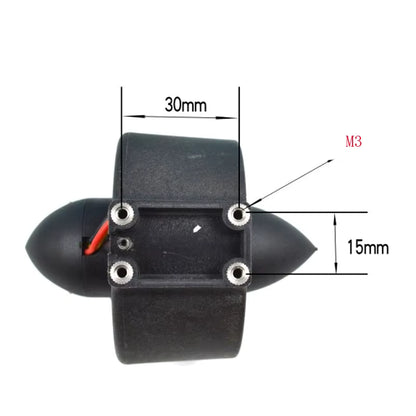 860KV T60 300w Underwater Thruster Propeller for RC Ship Boat Brushless Motor Pair (CW+CCW)