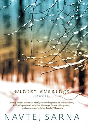 WINTER EVENING BY NAVTEJ SARNA (HARDCOVER) OLD BOOK