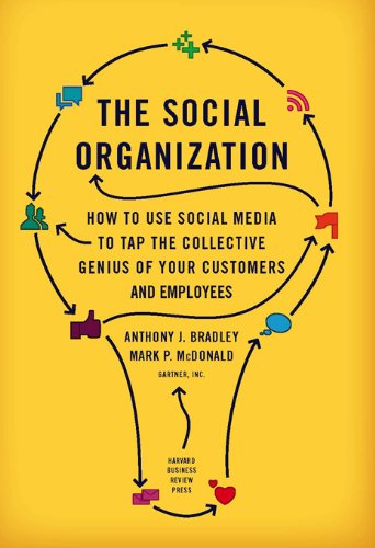 THE SOCIAL ORGANIZATION: HOW TO USE SOCIAL MEDIA TO TAP THE COLLECTIVE GENIUS OF YOUR CUSTOMERS AND EMPLOYEES (HARDCOVER) OLD BOOK