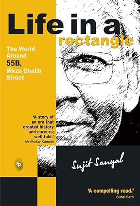 LIFE IN A RECTANGLE : BY SUJIT SANYAL (HARDCOVER) OLD BOOK