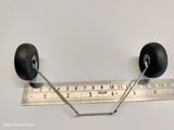 Landing Gear For RC Airplane with Dual 40mm Wheel