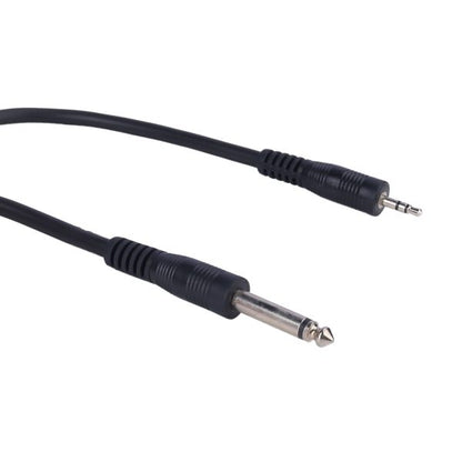 MX-2570 6.35 mm P-38 Mono Plug To 3.5 Mm EP Stereo Plug Cord 3.5 mm 1.5 Mtr