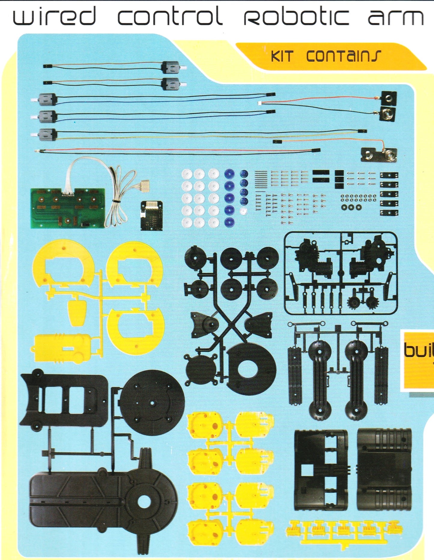 WIRED CONTROL ROBOTIC ARM KIT - DIY Robotic Arm
