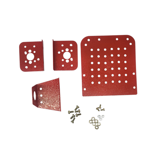 Red Chassis 2WD Advance Metal Chassis (Unassmbled)