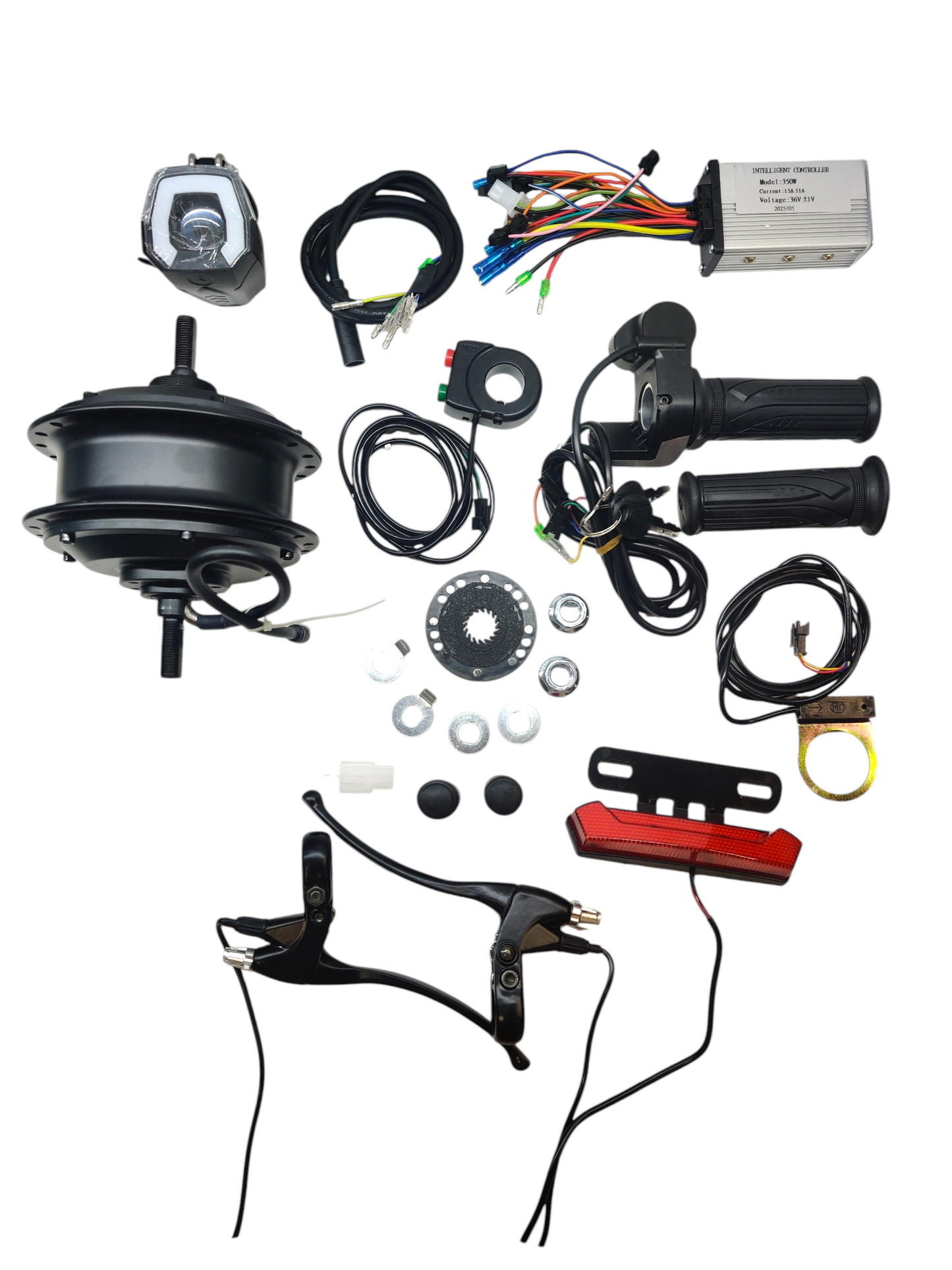 24V 350W Hub Motor Electric Cycle Conversion Kit for MTB