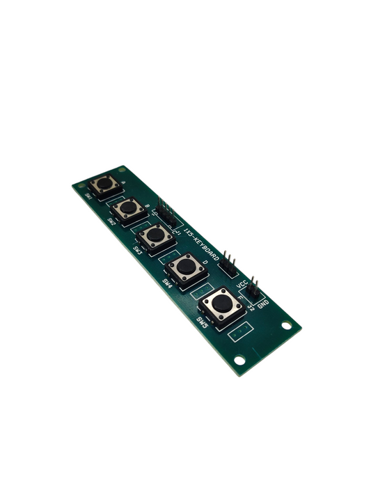 1 x 5 Keypad Switch