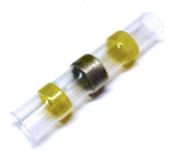 Yellow Heat Shrink Solder Sleeve Crimpless Butt Connectors