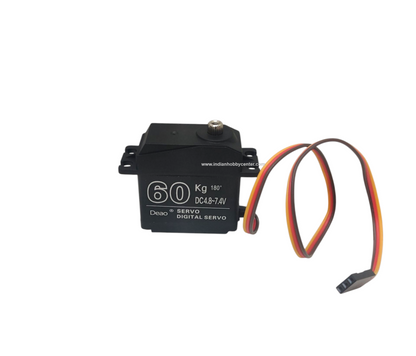 60kg 180 degree 4.8v-7.4v High Torque Digital Servo Motor