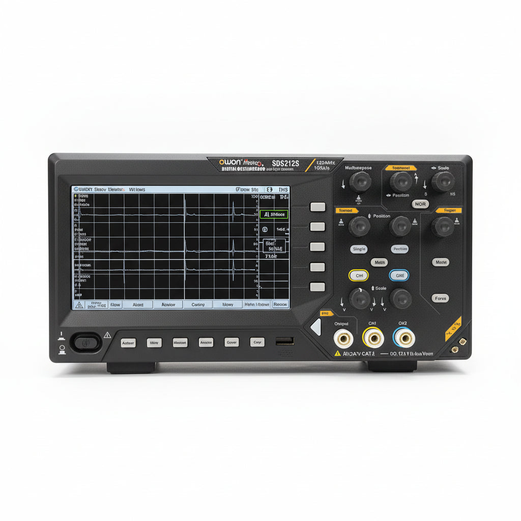 OWON SDS212S Digital Storage Oscilloscope with Function Generator (120 Mhz)
