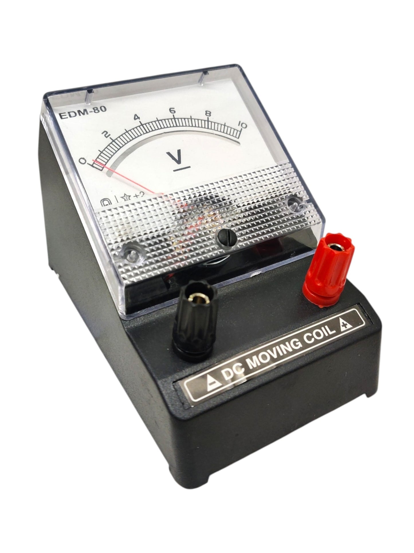 EDM-80 Desk Stand Analog 0-10V DC Voltmeter
