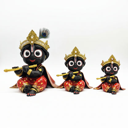 Lord Jagannath Idol Sculpture (3D Printed)