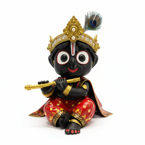 Lord Jagannath Idol Sculpture (3D Printed)