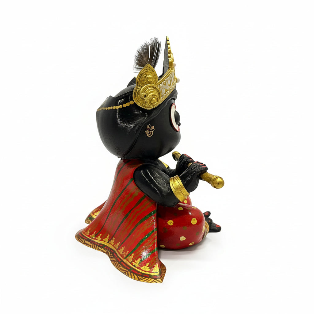 Lord Jagannath Idol Sculpture (3D Printed)