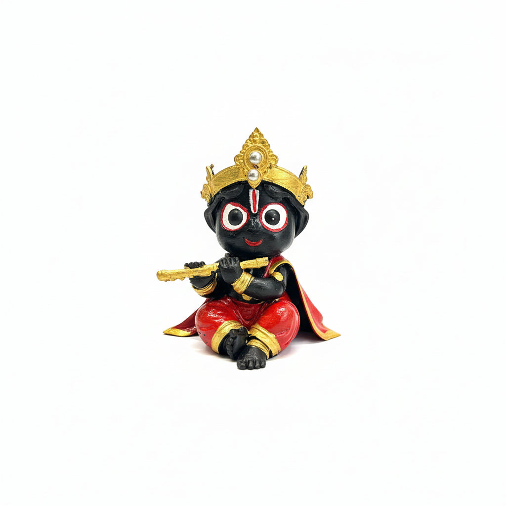 Lord Jagannath Idol Sculpture (3D Printed)
