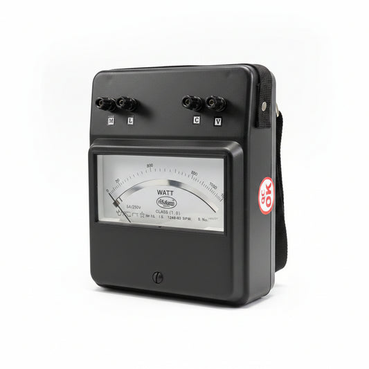 Watt Meter / Analog Power Factor Meter 5A, 1250W