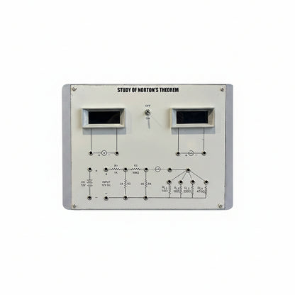 Study of Norton's Theorem Trainer Kit