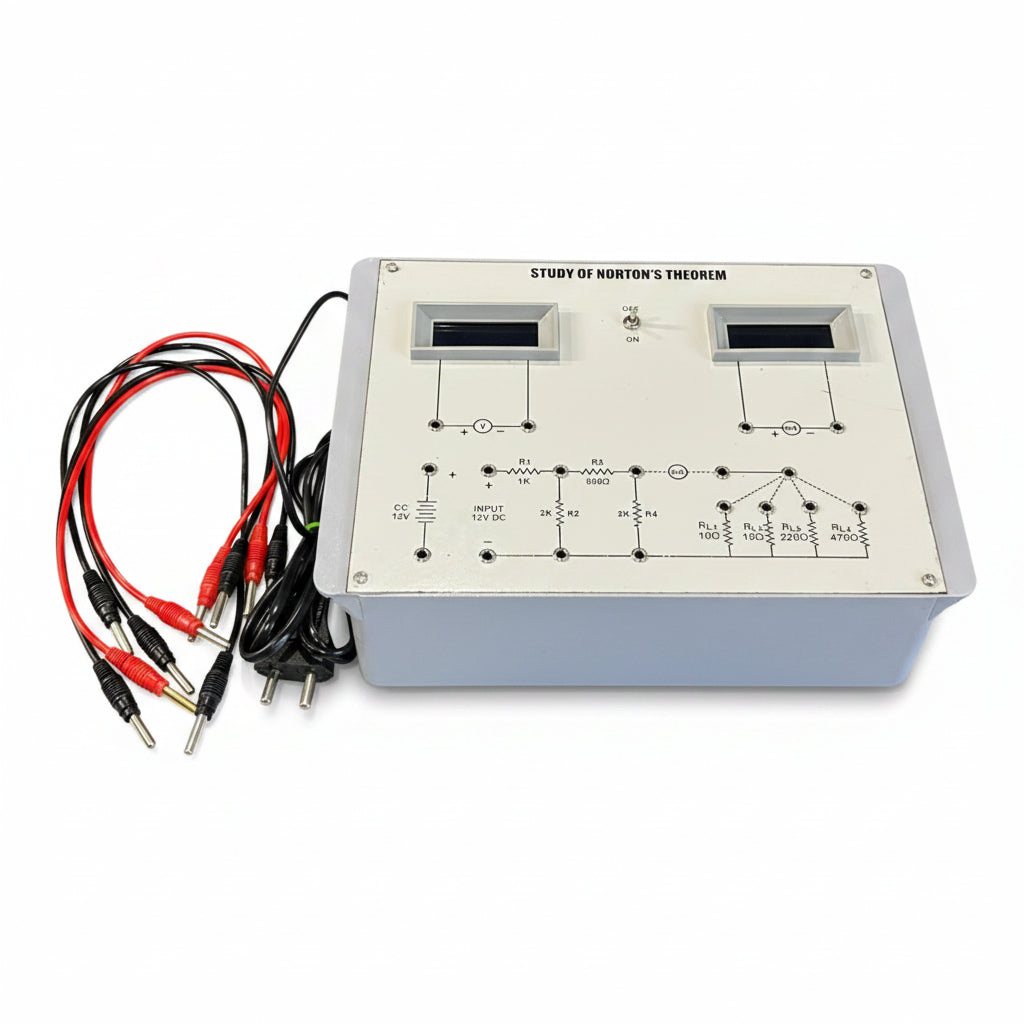 Study of Norton's Theorem Trainer Kit