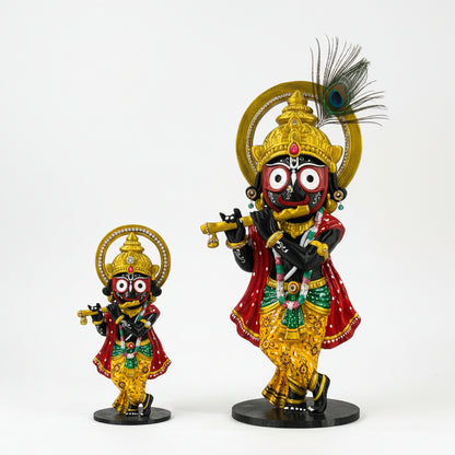 Lord Krishna Jagannath Standing Idol Sculpture (3D Printed)