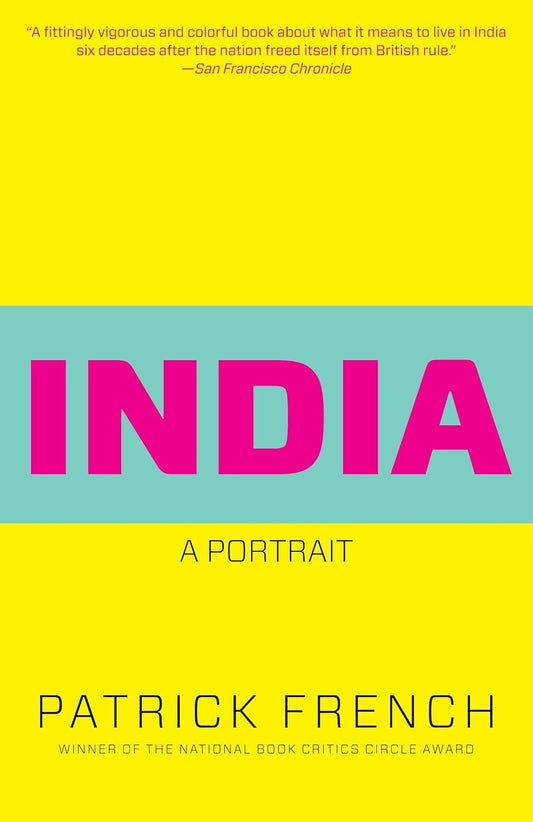 INDIA : A PORTRAIT BY PATRICK FRENCH (HARDCOVER) OLD BOOK