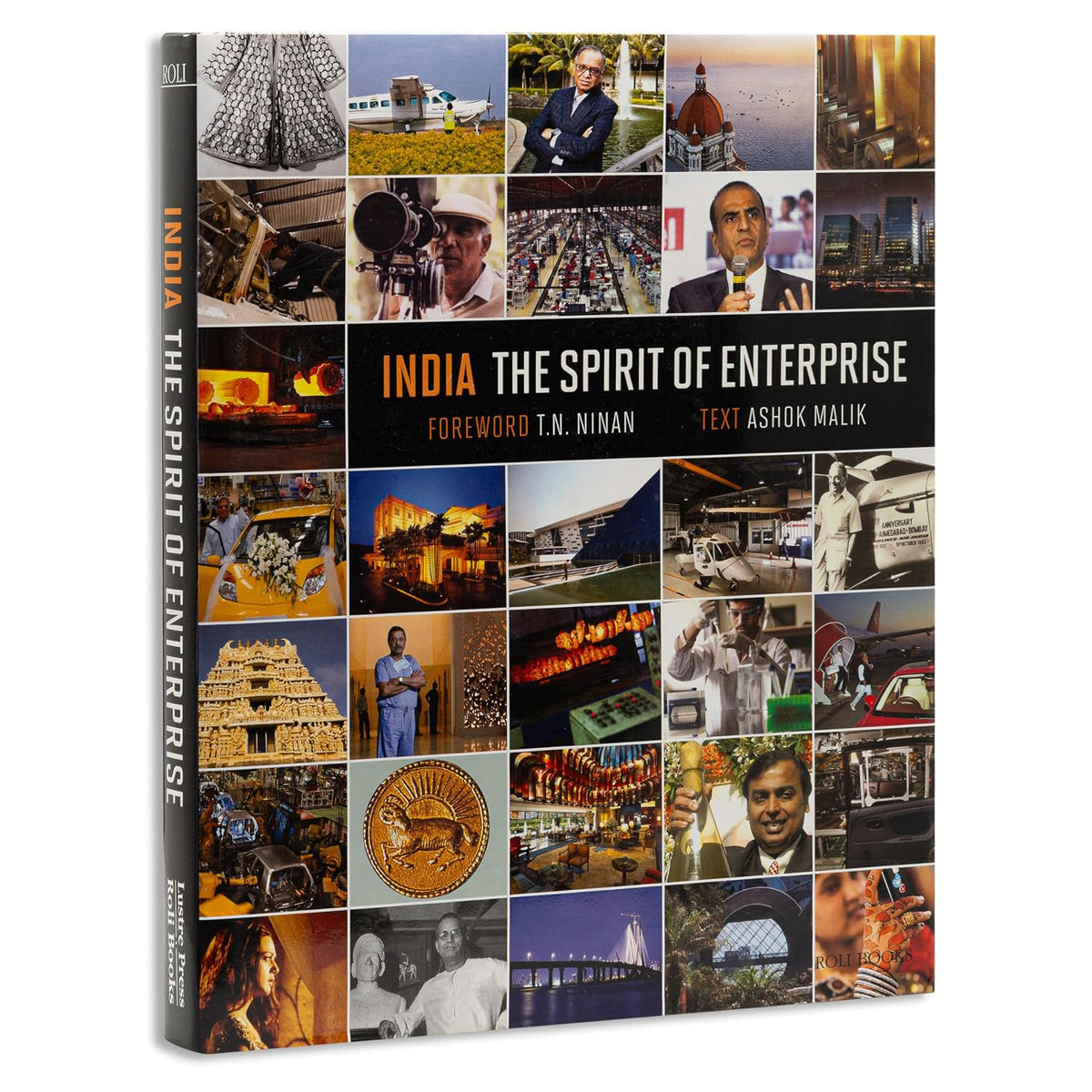 INDIA  : THE SPIRIT OF ENTERPRISE BY ASHOK MALIK (HARDCOVER)