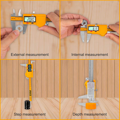 INGCO HDCD28150 Digital Vernier Caliper 150mm (6 inches)