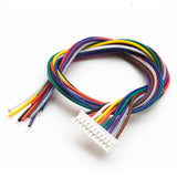 10 Pin 2mm Pitch JST-PH Female Connector with 25cm Wire - 2mm Pitch (1 Pc)