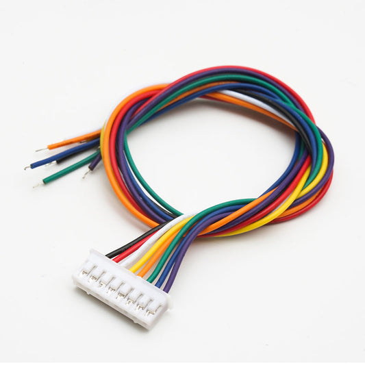 8 Pin 2mm Pitch JST-PH Female Connector with 25cm Wire - 2mm Pitch (1 Pc)