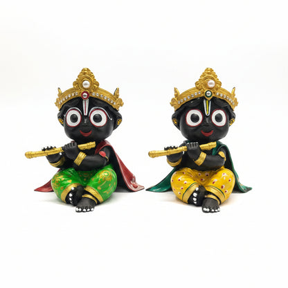 Lord Jagannath Idol Sculpture (3D Printed)