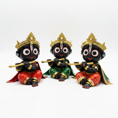 Lord Jagannath Idol Sculpture (3D Printed)