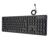 ZEBRONICS ZEB K24 USB Desktop Keyboard (Black)