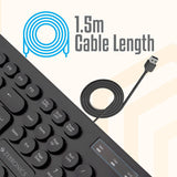 Zeb K24 USB Keyboard ZEBRONICS