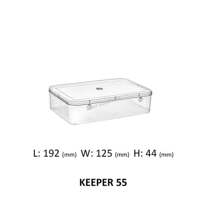 Keeper 55 Plastic Storage Box for Multipurpose Things  (Pack of 1)