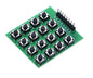 4×4 Matrix 16 Keypad Keyboard Module 16 Button MCU GREEN