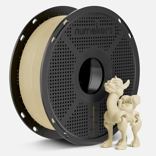 Numakers PLA+ Filament – Light Beige – 1.75 mm / 1 kg