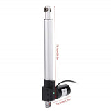 12V 500MM Stroke Length Linear Actuator 6000N 5mm/s