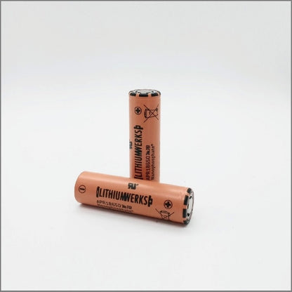 Lithium Werks APR18650M1B Power Cells Nanophosphate 3.3v 1200mAh 3.96Wh 18650 Lithium Iron Phosphate (LiFePO4) Battery