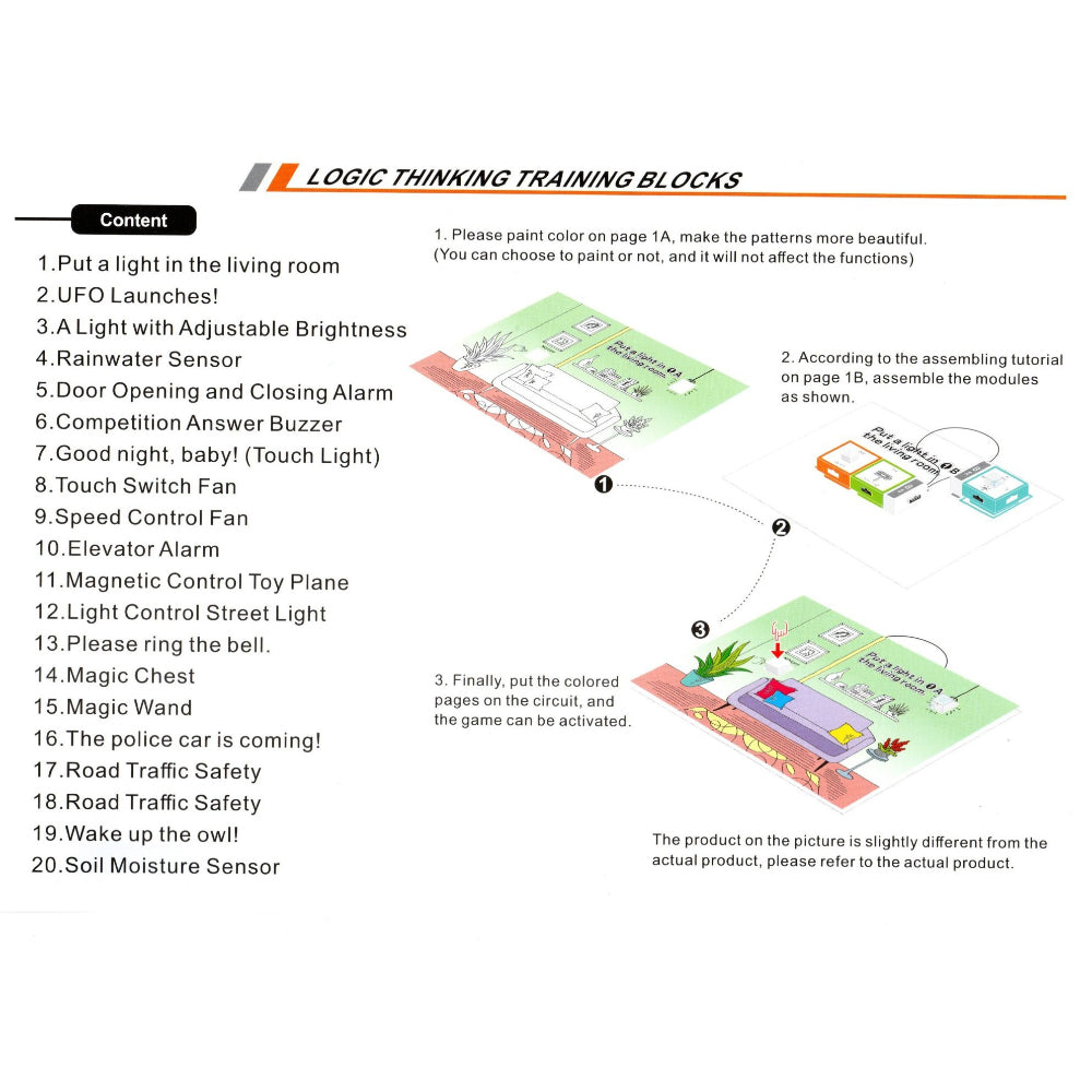 YSGO Logic Thinking Training Blocks (Advanced Version) – YS2965A