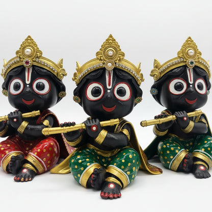 Lord Jagannath Idol Sculpture (3D Printed)