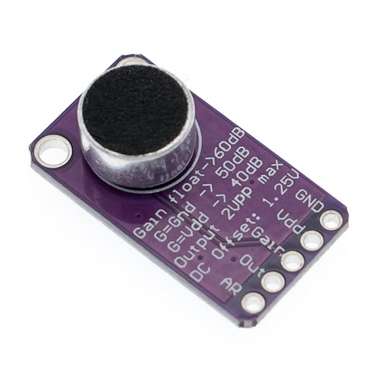 MAX9814 High-Performance Microphone AGC Amplifier Module