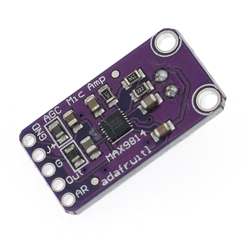 MAX9814 High-Performance Microphone AGC Amplifier Module