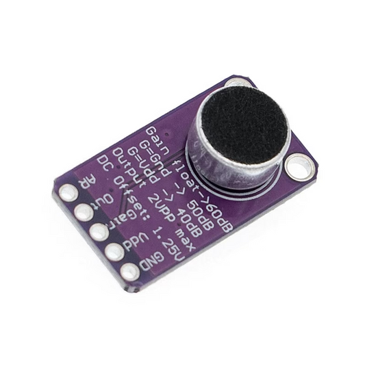 MAX9814 High-Performance Microphone AGC Amplifier Module