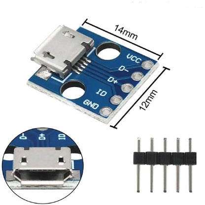 MCU-Micro USB Breadboard 5V Power Supply Module