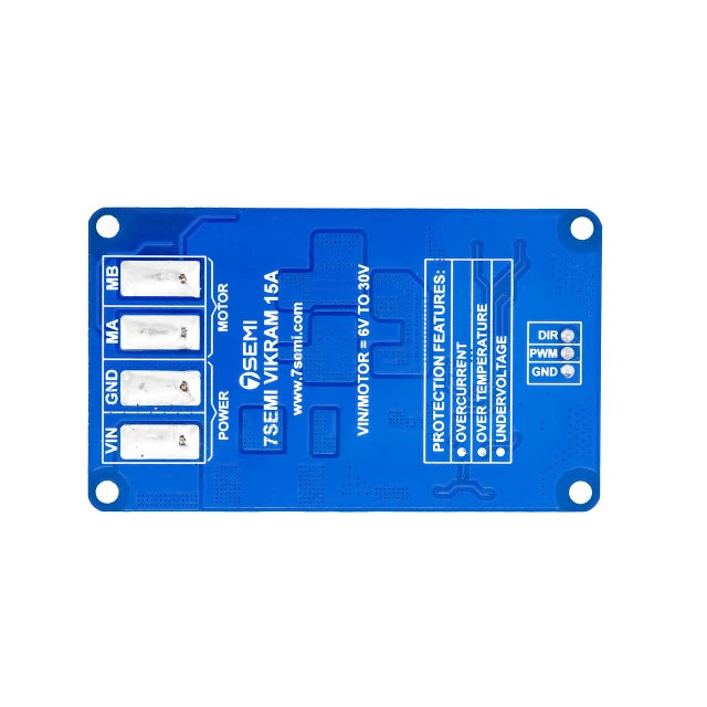 7Semi 30V 15A Single Channel Motor Driver Vikram-3015